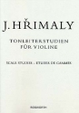 Tonleiterstudien fr Violine
