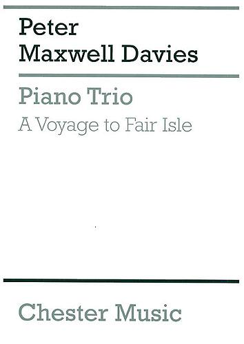 A voyage to Fair Isle for violin, violoncello and piano score (=piano part)