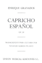 Capricho espanol op.39 para guitarra