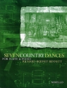 7 Country Dances for flute and piano
