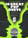 10 great Pop Duets (+2 CD's) for 2 voices and piano