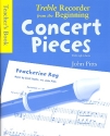 Concert Pieces for Treble Recorder and Piano Techaer's Book
