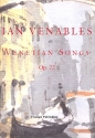 Venetian Songs op.22 for high voice and piano