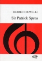 Sir Patrick Spens op.23 for baritone, mixed chorus and orchestra vocal score