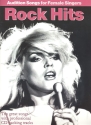 Rock Hits (+CD): for female voice and piano songbook piano/vocal/guitar