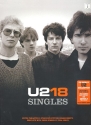 U2: 18 Singles Songbook Vocal/Guitar/Tab