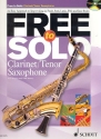 Free to solo (+CD) for clarinet (tenor saxophone)