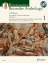 Renaissance Recorder Anthology vol.1 (+CD) for soprano (descant) recorder and piano