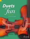 Duets for Fun: for 2 violins Spielpartitur