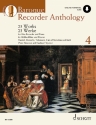 Baroque Recorder Anthology vol.4 (+Online Audio) for alto recorder and piano