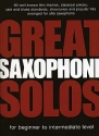 Great Saxophone Solos for beginner to intermediate levels for alto saxophone