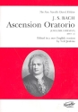 Ascension Oratorio BWV11 for soli, mixed chorus and orchestra vocal score (en/dt)