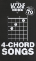 The little black Book of: 4-chord Songs lyrics/chord/guitar boxes Songbook