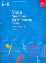 Specimen Sight-Reading Tests 2012 Grades 6-8 for viola