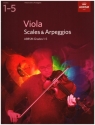 Viola Scales & Arpeggios Grade 1 - 5 for viola