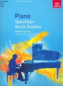 Piano specimen quick Studies 2013