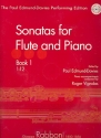 Sonatas vol.1 (+CD) for flute and piano sonatas nos.1-12