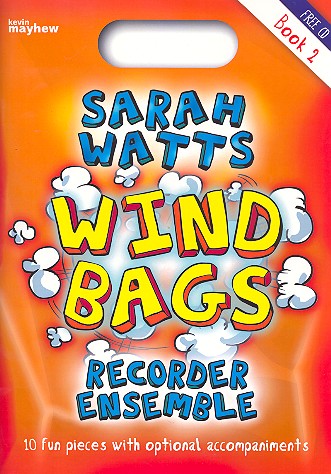 Wind Bags vol.2 (+CD) for recorder ensemble and piano score and parts