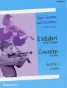 Concertino a minor op.137,2 for violin (1. postition) and piano