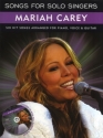 Songs for solo Singers - Mariah Carey (+CD): songbook piano/vocal/guitar