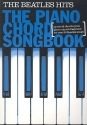 The  Beatles Hits: Piano Chord Songbook songbook lyrics/chords/piano diagrams