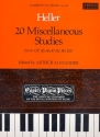 20 miscellaneous Studies from op.45, 46, 47, 81, 90, 125 for piano