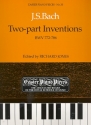 Two-part inventions BWV772-786 for piano easier piano pieces no.33