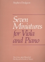 7 Miniatures for viola