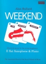 Weekend 5 lively pieces for saxophone in eb (a/bar) and piano