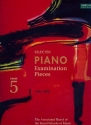 Selected Piano Examination Pieces grade 5 (2001-2002)