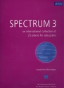Spectrum 3 an international collection of 25 pieces for piano