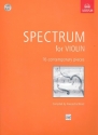 Spectrum (+CD) for violin and piano