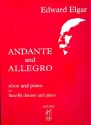 Andante and Allegro for oboe and piano