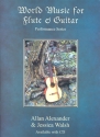 World Music (+CD) for flute and guitar parts