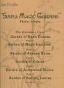 Simple magic Gardens for piano