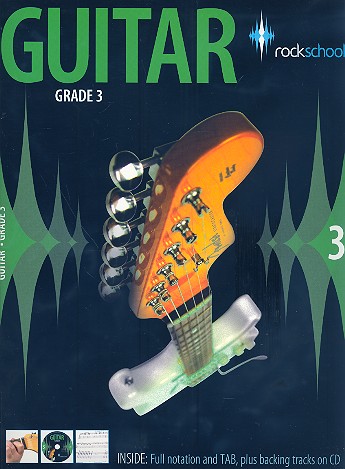 Guitar Rockschool (+CD): grade 3 Full notation and tab