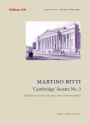 HH342FSP  M.Bitti, Cambridge Sonata No.3 fr Violine und bc