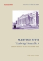 HH343FSP  M.Bitti, Cambridge Sonata No.4 fr Violine und bc