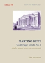 HH345FSP  M.Bitti, Cambridge Sonata No.6 fr Violine und bc
