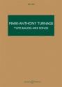 2 Baudelaire Songs f�r Sopran und 7 Instrumente Studienpartitur (frz/dt/en)