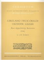 2 doppelch�rige Kanzonen (1608) zu 8 Stimmen (SATB) Partitur und 8 Stimmen