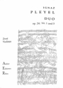 2 Duos  aus op.24 f�r 2 Violinen Stimmen