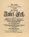 2 geistliche Kantaten f�r 1-2 Stimmen und Instrumente Partitur und Stimmen,  Faksimile