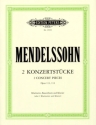 2 Konzertst�cke op.113 und op.114 f�r Klarinette, Bassetthorn (Klarinette) und Klavier