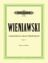 2 Mazurkas caracteristiques op.19 f�r Violine und Klavier