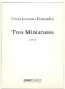 2 miniatures for piano