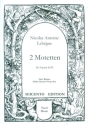 2 Motetten f�r Sopran und Bc Partitur