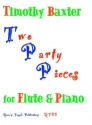 2 Party Pieces for flute and piano Partitur und Stimme