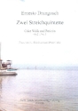 2 Quintette op.21,3 f�r 2 Violinen, Viola, Violoncello und Kontrabass Partitur und Stimmen