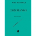 2 r�cr�ations pour fl�te et piano